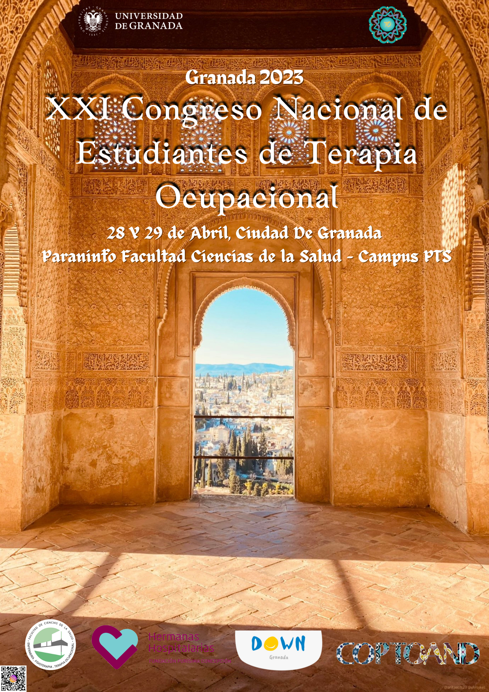 XXI Congreso Nacional de Estudiantes de Terapia Ocupacional – Congresos Universidad de Granada